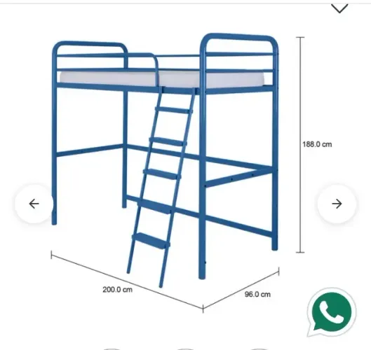 CAMA COM ESCRIVANINHA TOCK&STOCK