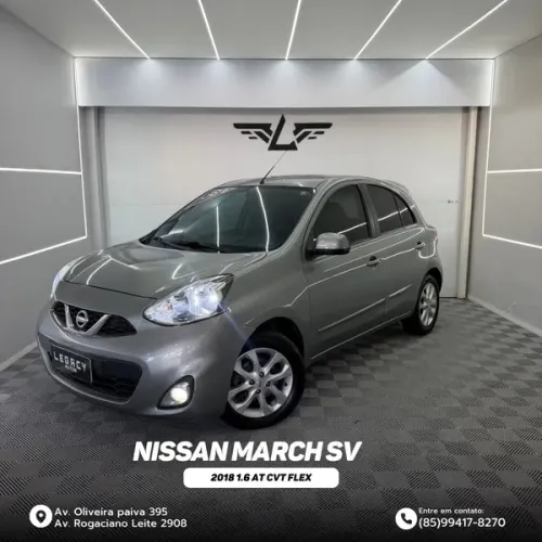 Nissan March SV 1.6 16V Flexstart 5P Aut. 2018
