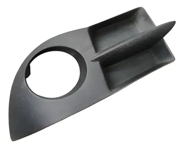 Moldura Farol Milha Renault Clio 2006 A 2012  *0 Preto