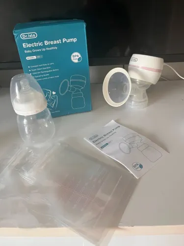 Bomba elétrica com mamadeira dr.isla