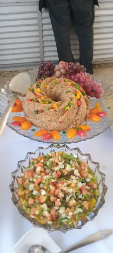 GUARNIÇÕES DE CHURRASCO + CHURRASQUEIRO