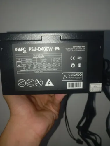 Fonte de Pc da marca WPC de 400w 
