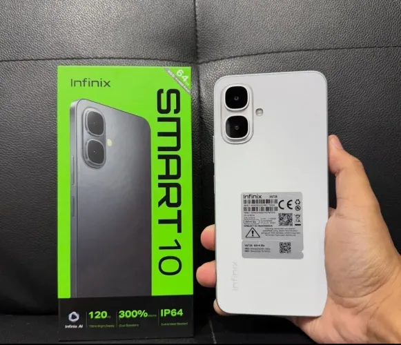 Infinix smart 10 128gb novo lacrado 