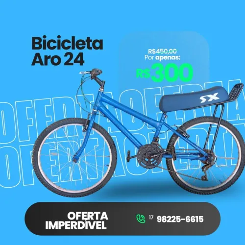 Bicicleta aro 24