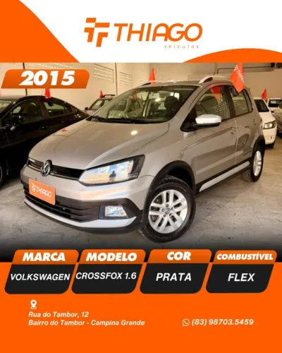 Volkswagen Crossfox I Motion 1.6 T. Flex 16V 5P 2015