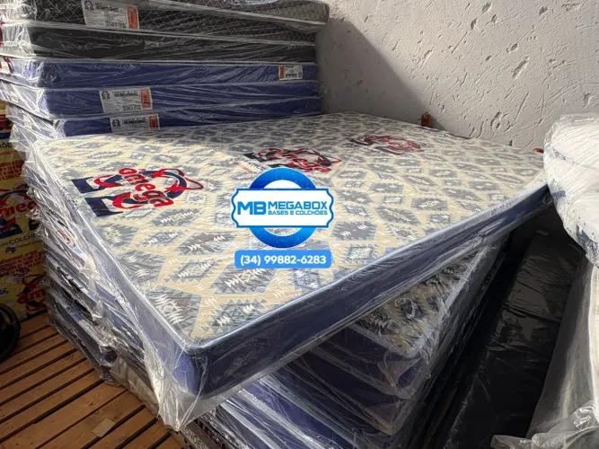 Colchão Casal espuma D20 com Entrega Grátis 