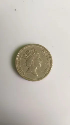 Moeda Uma Libra 1990 / One Pound