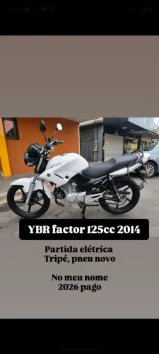 Moto Factor 125 em dias pego ágio