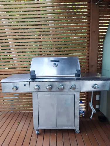Churrasqueira Americana/char broiler em inox a gás