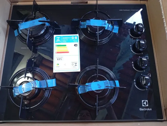 Cooktop Electrolux 4 bocas NOVO