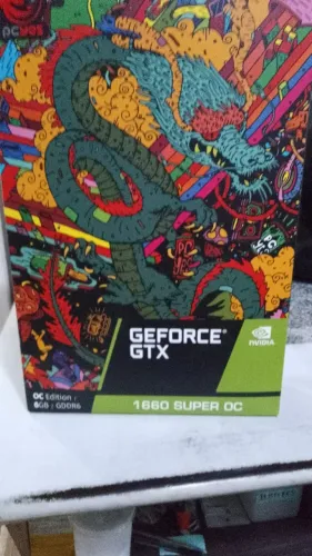 Placa de Vídeo GTX 1660 Super OC 6gb VRAM