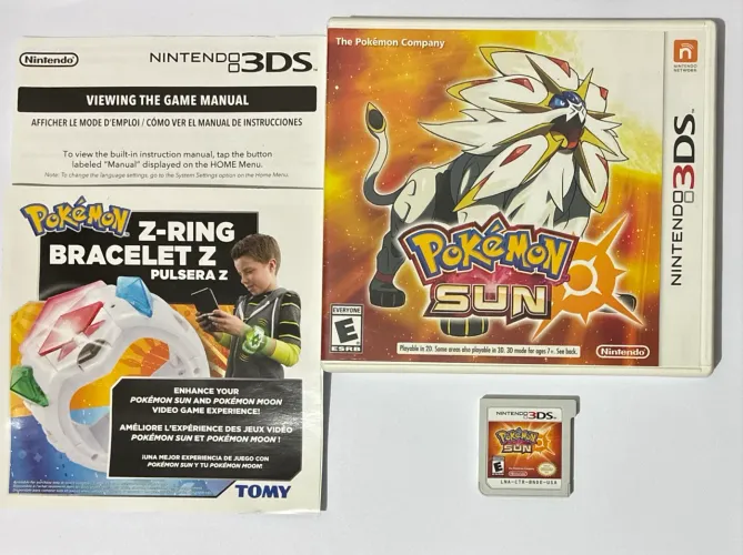Pokémon Sun Nintendo 3Ds original