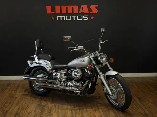 Drag Star 650 Cinza 2005 - Apenas 40.700 KM.