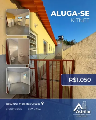 Imóvel para aluguel com 28 metros quadrados com 1 quarto em Vila São Paulo - Mogi das Cruz