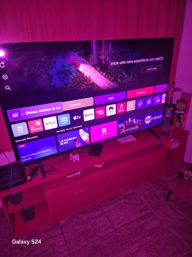 vendo TV LG Smart 75 polegadas com nota fiscal