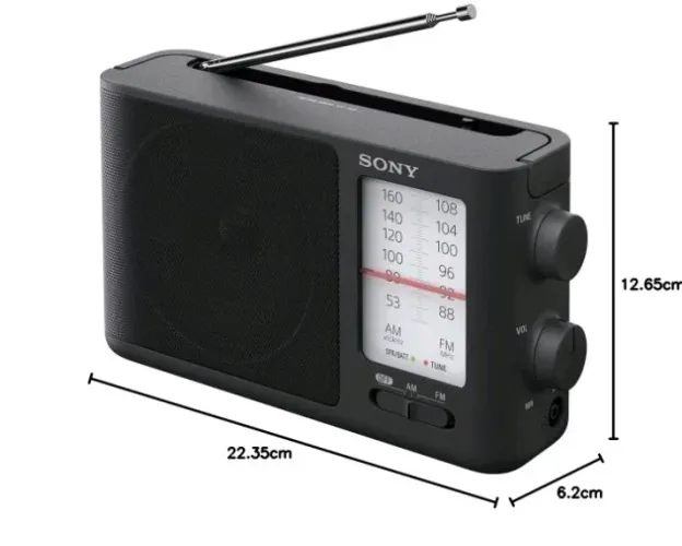 Rádio sony raridade/sem á tampa traseira