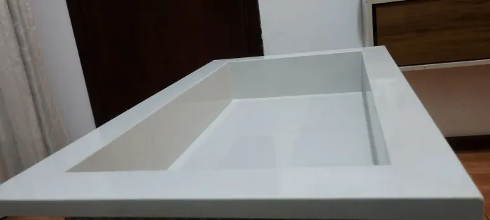 Nicho porcelanato acabamento em borda dupla medida 30×60