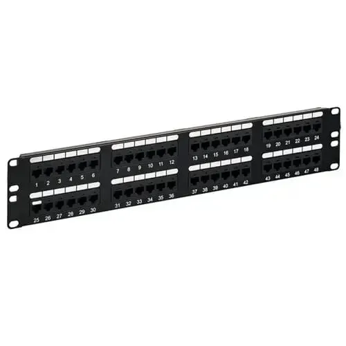 Patch Panel 48 portas CAT 6. *90,00*
