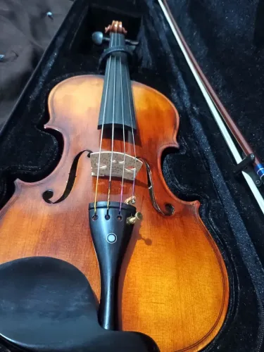 ? Violino mod Stradivarius Atelier San Lopes - Madeira Europeia | Completo |
