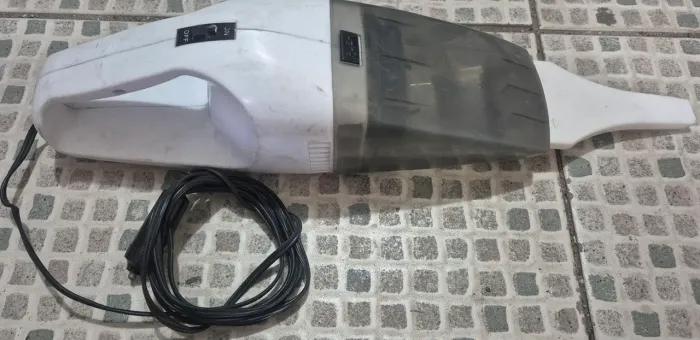 Aspirador de Pó Automotivo 12V com bocal estreito conector de acendedor de cigarro<br>