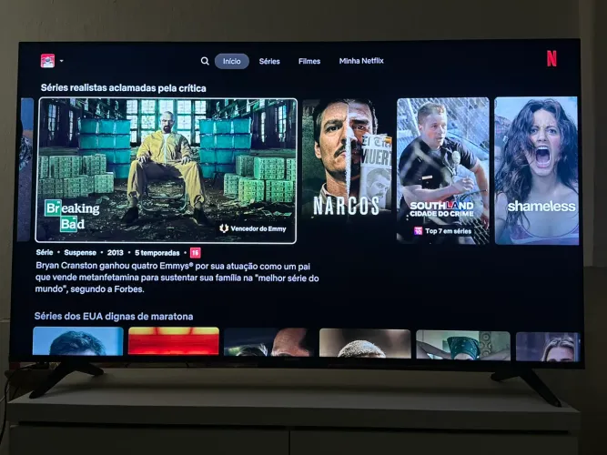 SMART TV 50? CAIXA E NOTA FISCAL