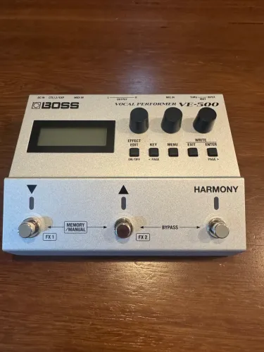 Boss ve500 pedal para voz