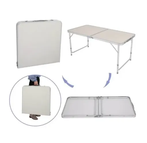 Mesa Dobravel- Maleta Aluminio