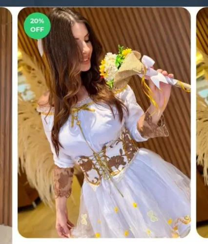 Vestido de noivinha