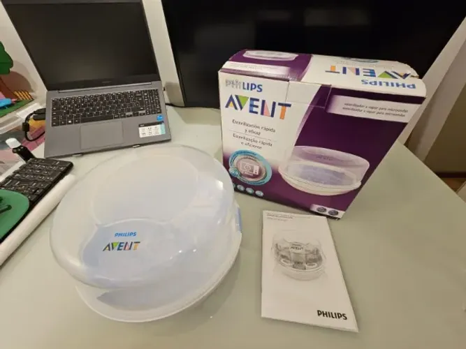 Esterilizador de Mamadeiras a Vapor para Microondas Philips