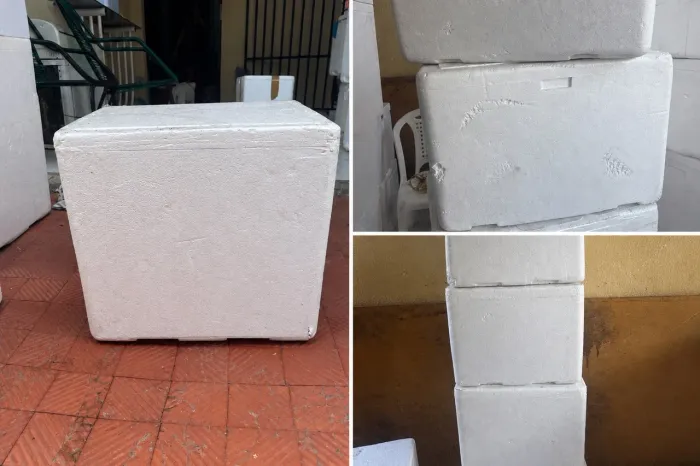 Caixa térmica de isopo