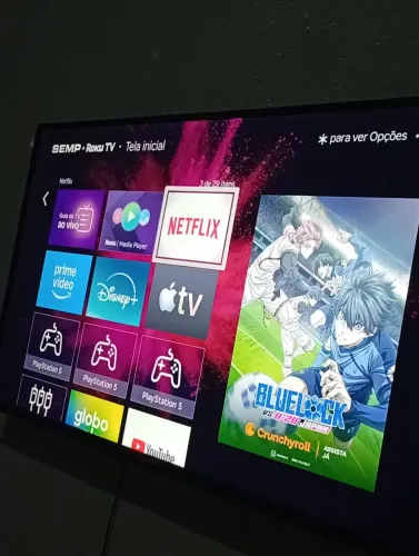 Tv smart roku 43 polegadas 
