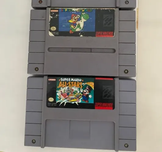 Cartuchos Originais SNES - Detalhes na descrição.
