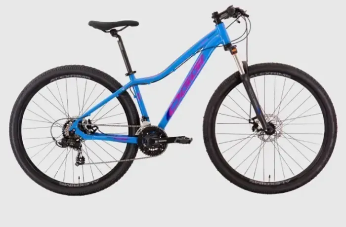 BICICLETA OGGI FLOAT SPORT TOURNEY 21V AZUL/ROSA A29 (17/M)