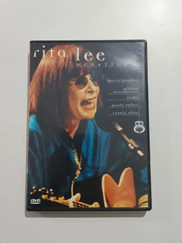 DVD Rita Lee acústico MTV original