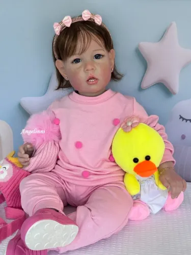 Boneca Bebê Reborn Kit Liam Pronto Envio