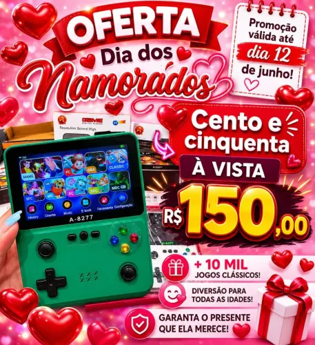 GAME PORTÁTIL 10 MIL JOGOS