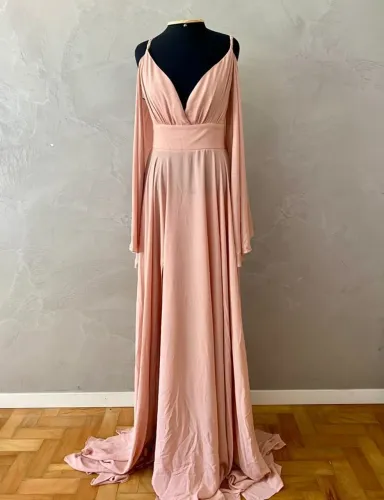 Vestido madrinha rose