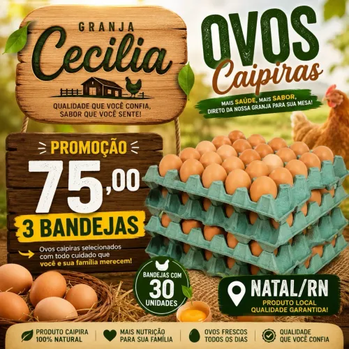 Ovos caipira 