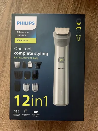 Barbeador Philips Aparador De Pelos Multigroom 12em1