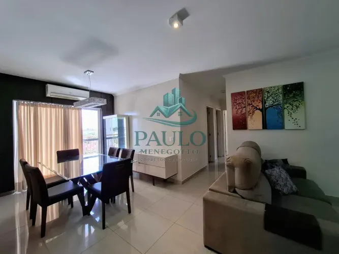 APARTAMENTO SEMIBOBILIADO - LOCAÇÃO - 3 DOR. - ALTOS DE IBORUNA