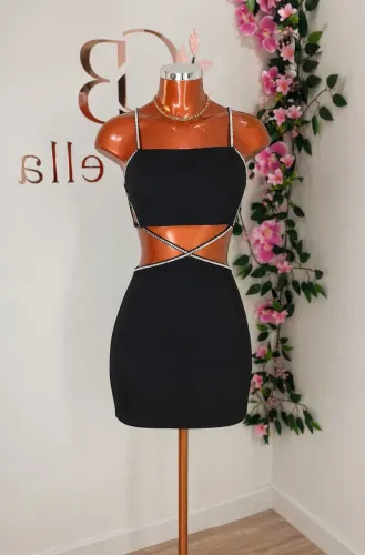 Vestido P em alfaiataria