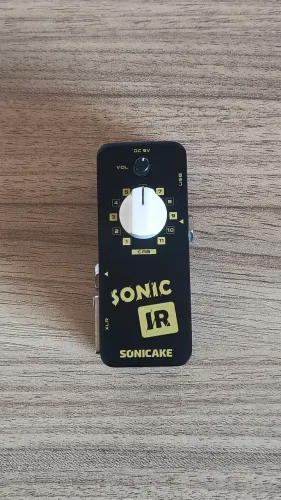 Pedal Sonicake Sonic IR Simulador de Caixa Loader Impulse Response