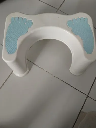 Banquinho para os pés para apoio bacia sanitária 