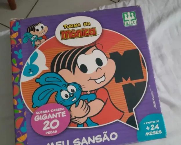 Quebra cabeça gigante Turma da Mônica