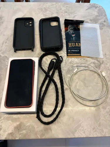 iPhone 12, vermelho, 128 gb