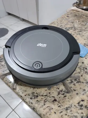 Aspirador de Pó Robô Wap Robot W95 Recarregável com Mop de Microfibra 250ml - Bivolt