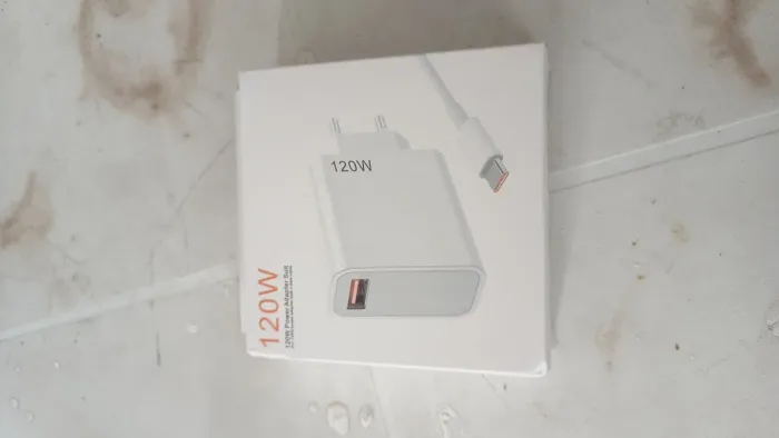 Carregador turbo 120w novo