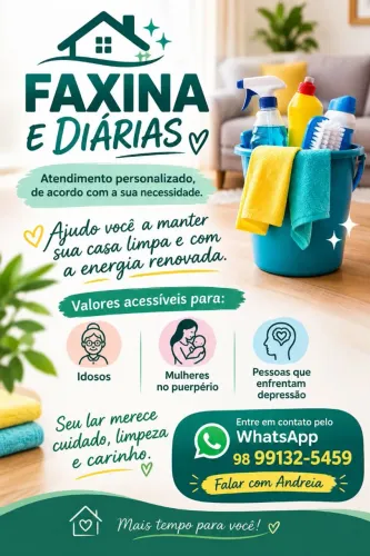 Faxinas e Diárias