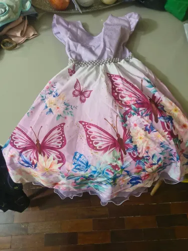 Vestido infantil para festa