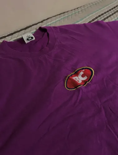 Camisa Barra Crew Goods Logo Classic Roxa 